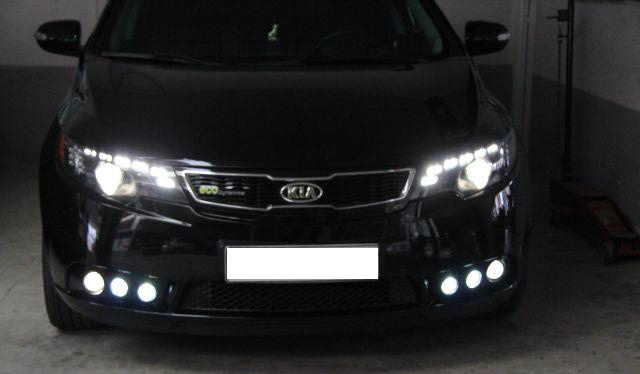 ĐỘ ĐÈN GẦM 6 BI KIA FORTE