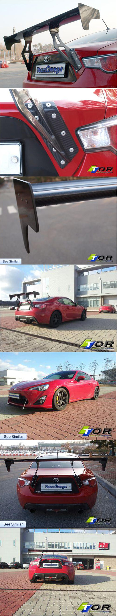 ĐUÔI GIÓ CARBON GT TOYOTA GT-86 2012