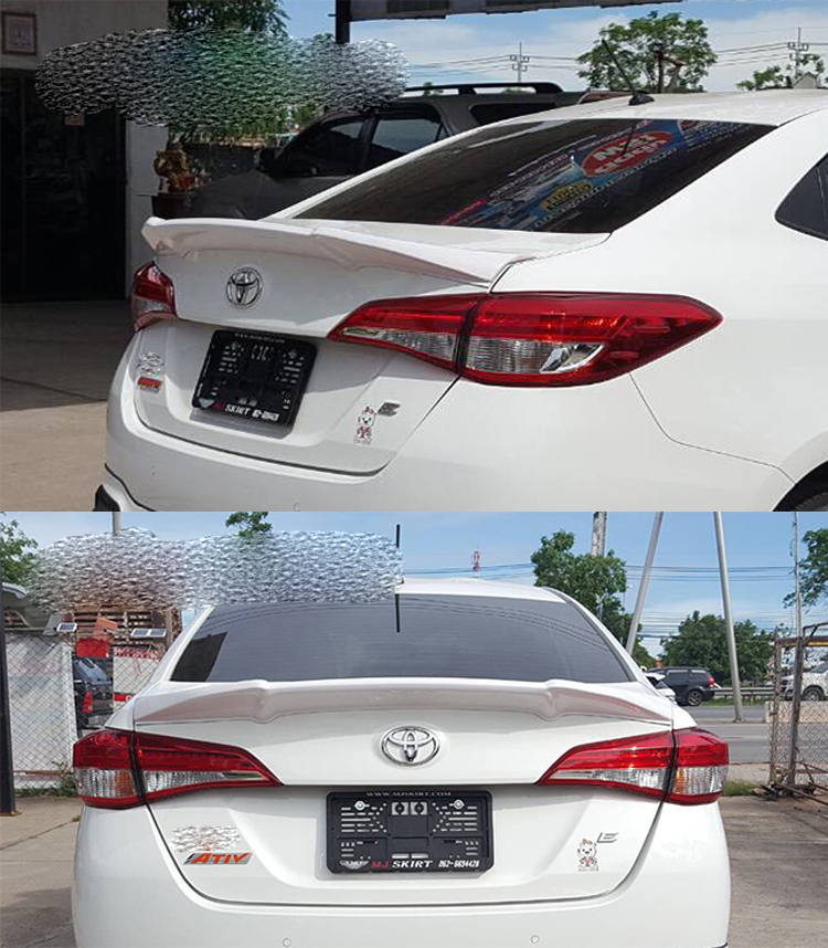 ĐUÔI GIÓ LIỀN CỐP TOYOTA VIOS 2018 MẪU ROCKET