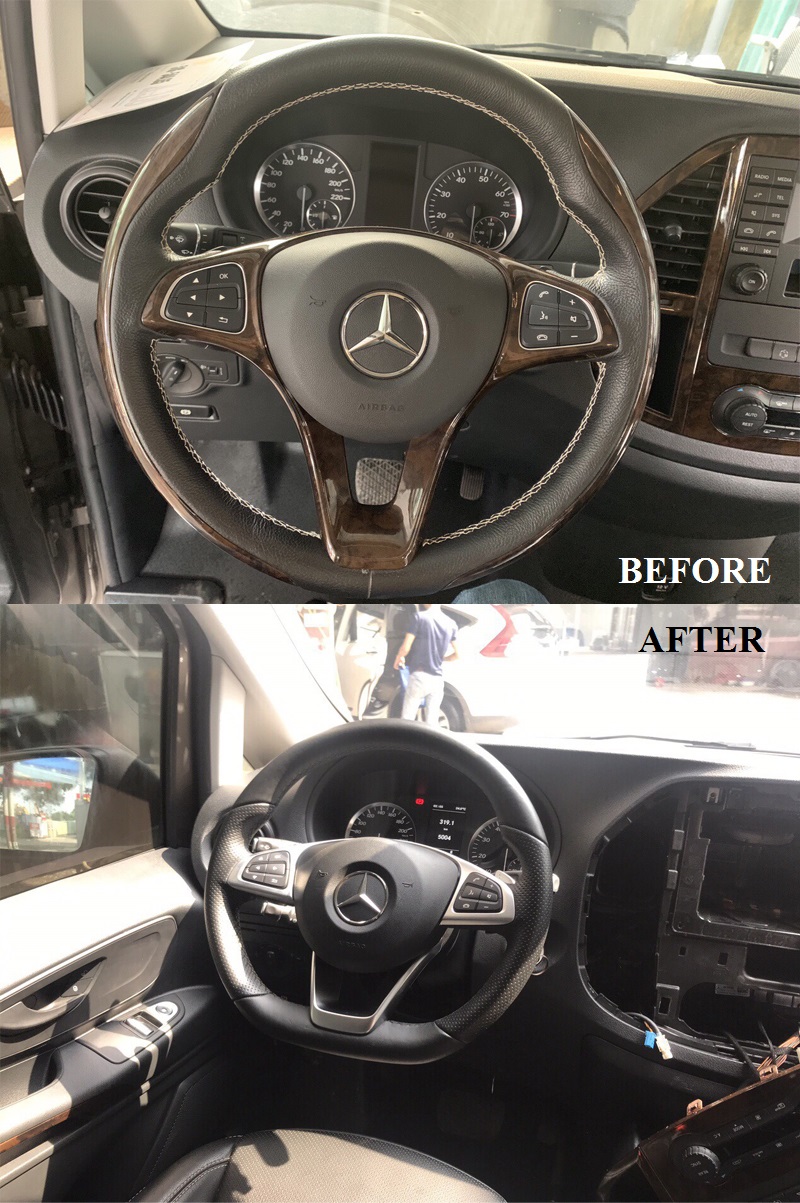 NÂNG CẤP VÔ LĂNG MERCEDES VITO