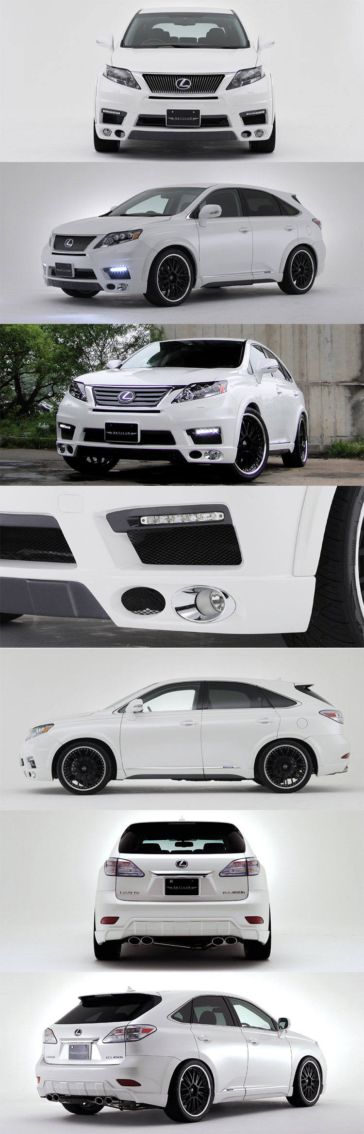 BODY KIT LEXUS RX350 2009-2012 MẪU ARTISAN 