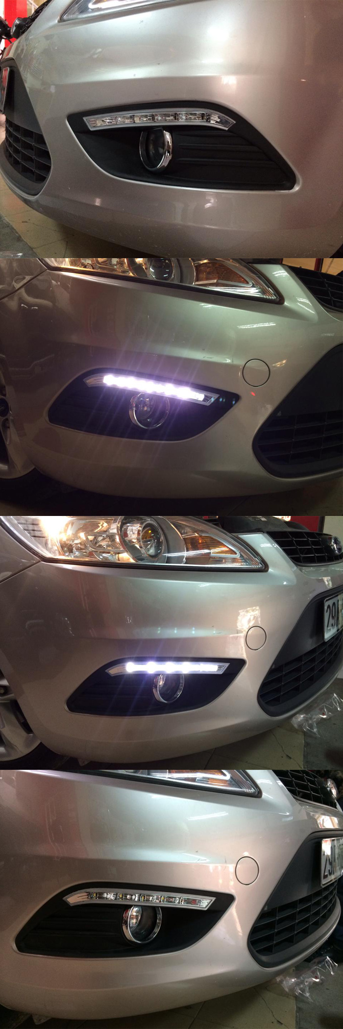 ĐÈN GẦM LED DRL FOCUS 5 CỬA 2008-2011