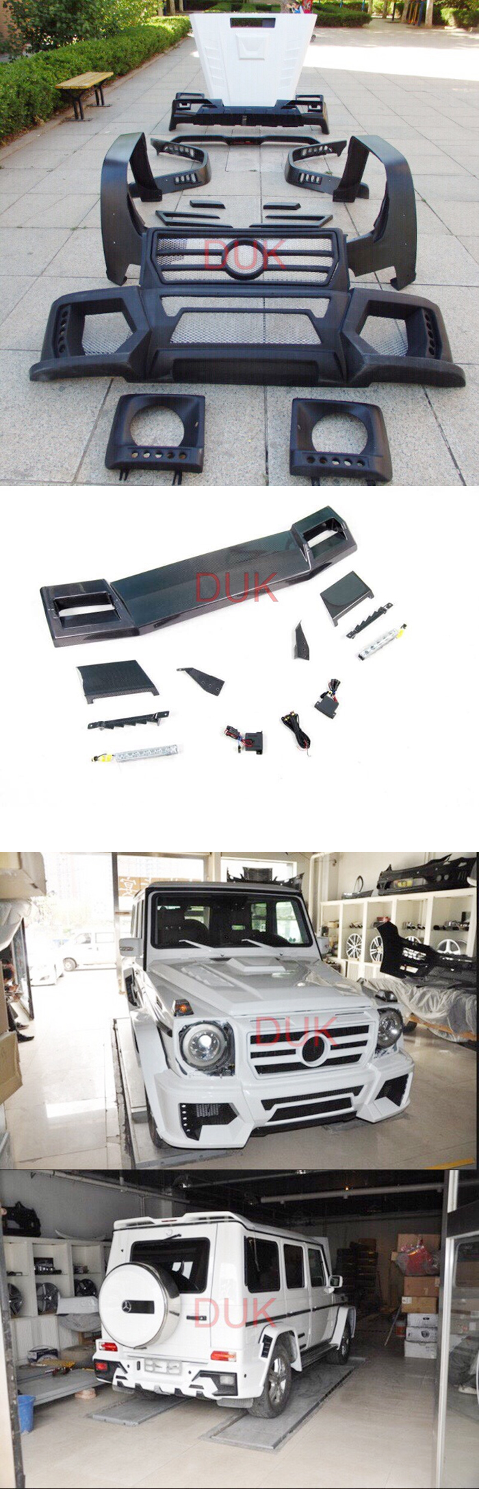 BODY KIT MERCEDES G55 MẪU WALD