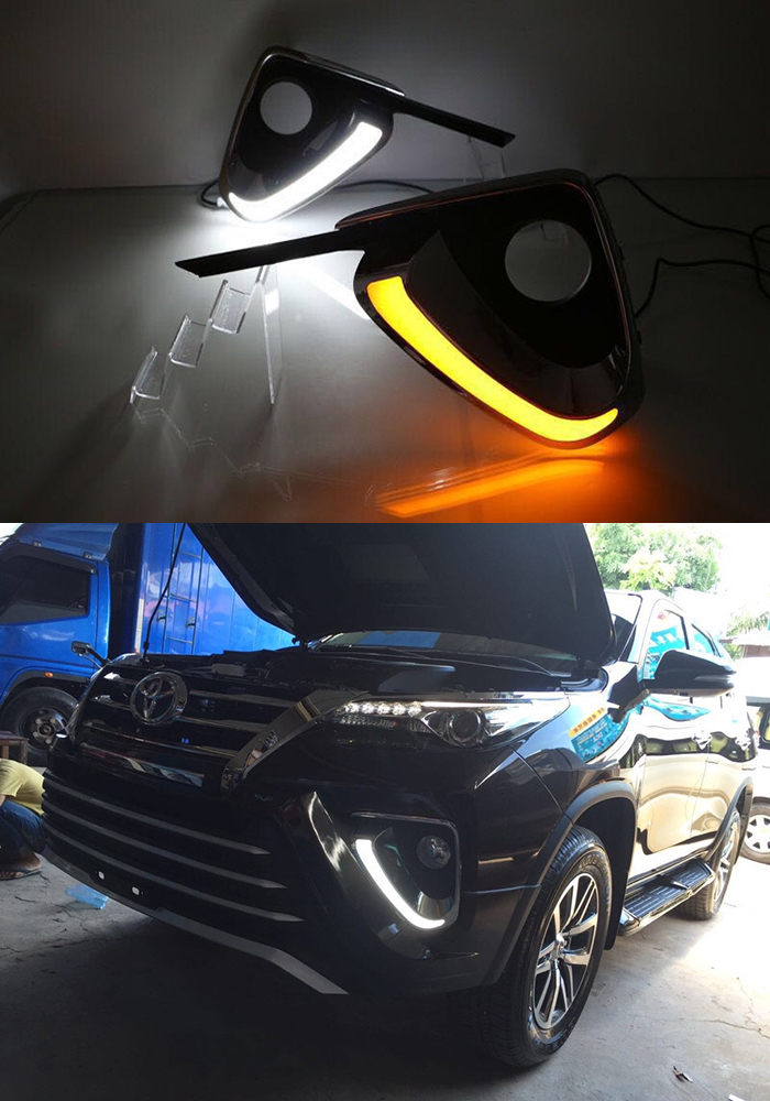 ĐÈN GẦM LED FORTUNER 2016 2 SẮC