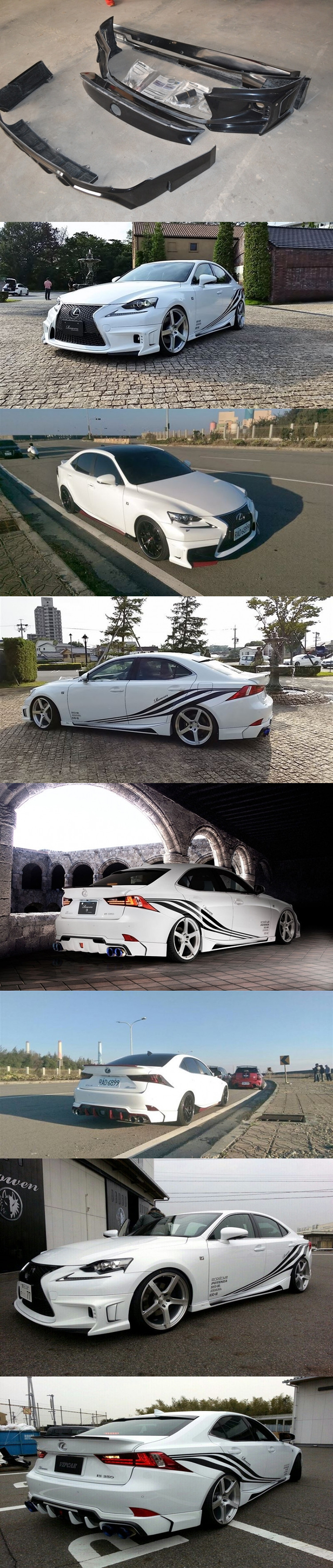 BODY KIT LEXUS IS FSPORT 2016 MẪU ROWEN