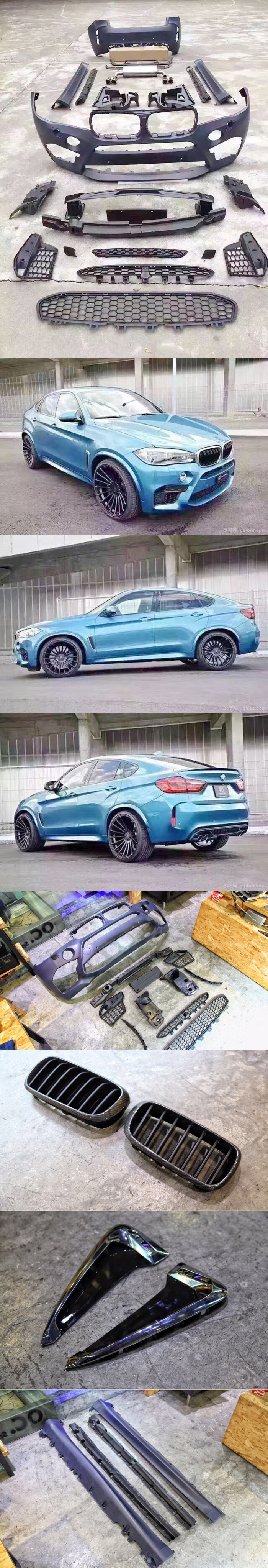 BODY KIT X6 MẪU MTECH