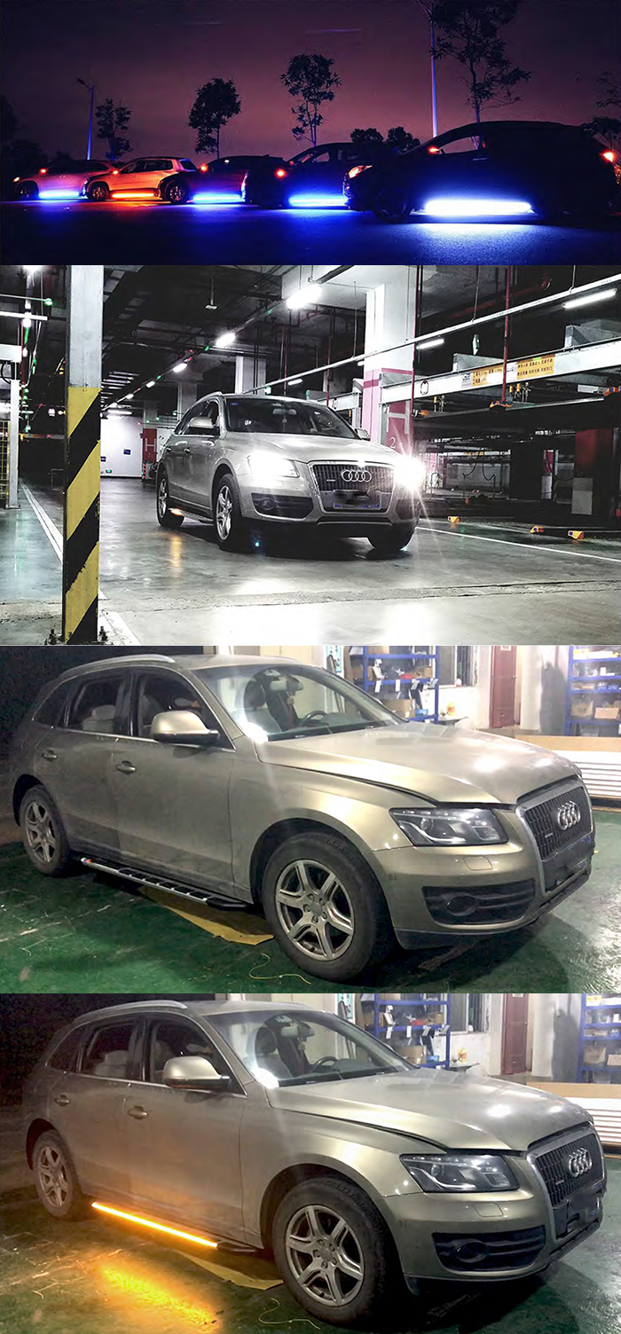 BẬC LÊN XUỐNG CÓ ĐÈN LED XE AUDI Q5