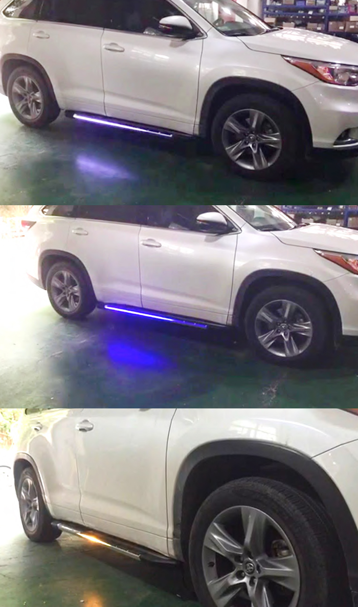 BẬC LÊN XUỐNG CÓ ĐÈN LED XE HIGHLANDER