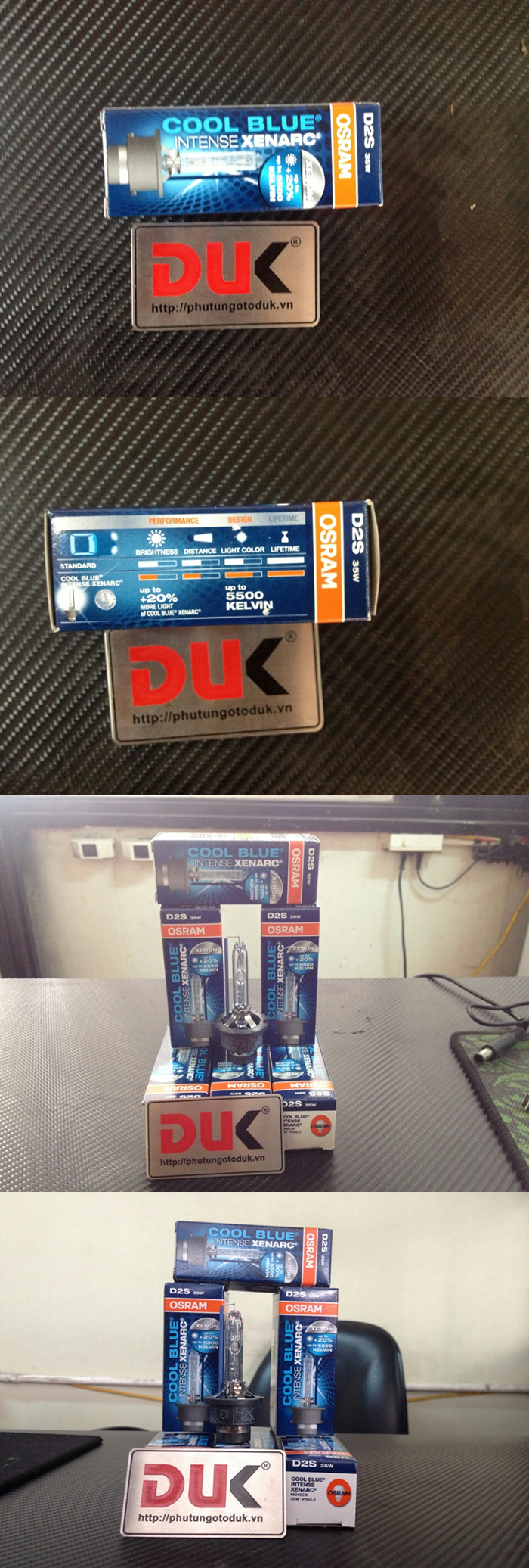 BÓNG XENON OSRAM D2S 5500K