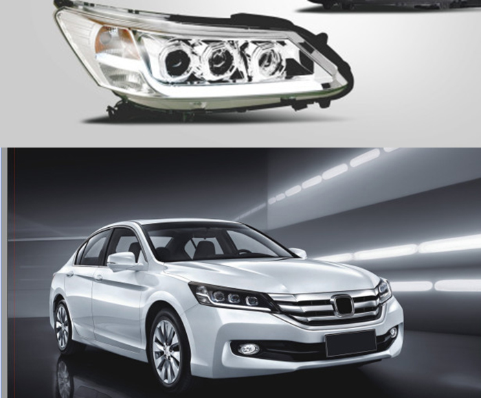 ĐÈN PHA NGUYÊN BỘ ĐỘ LED XE ACCORD 2013