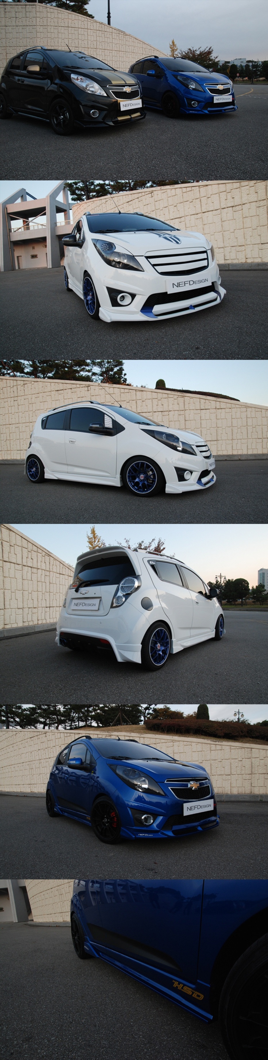 BODY KIT MẪU NEFD SPARK 2010