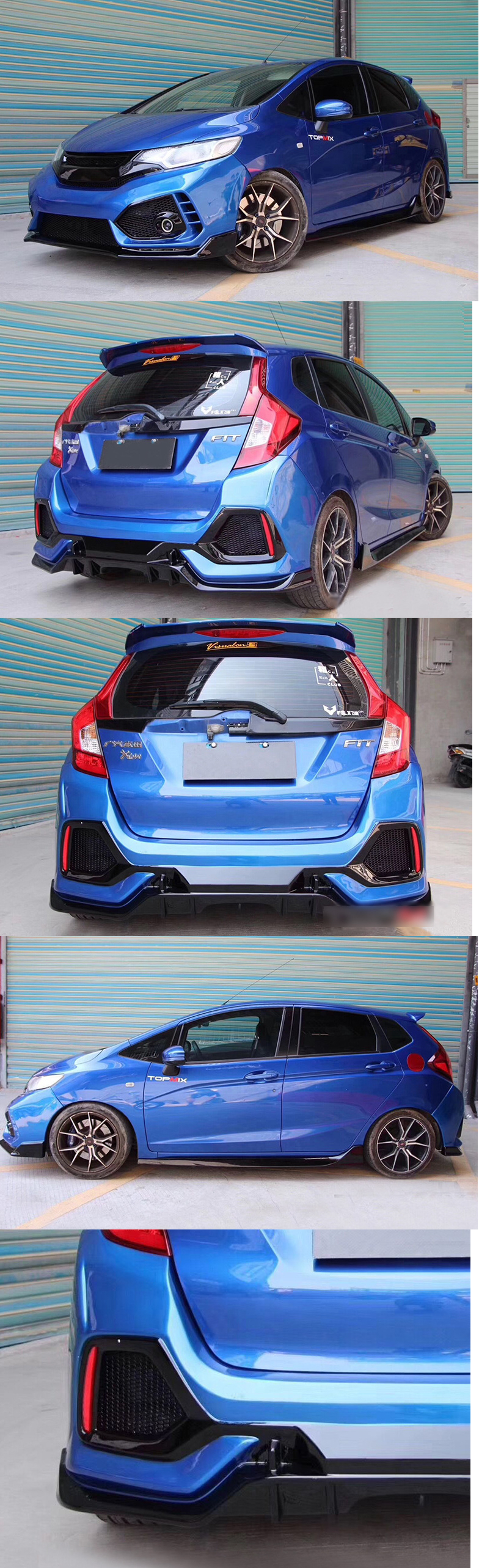 BODYKIT HONDA JAZZ MẪU TYPE R