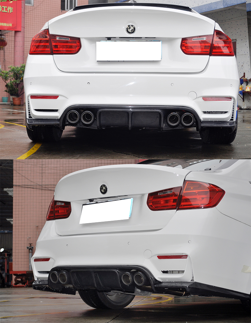 LIP SAU CARBON BMW F30 MẪU CT