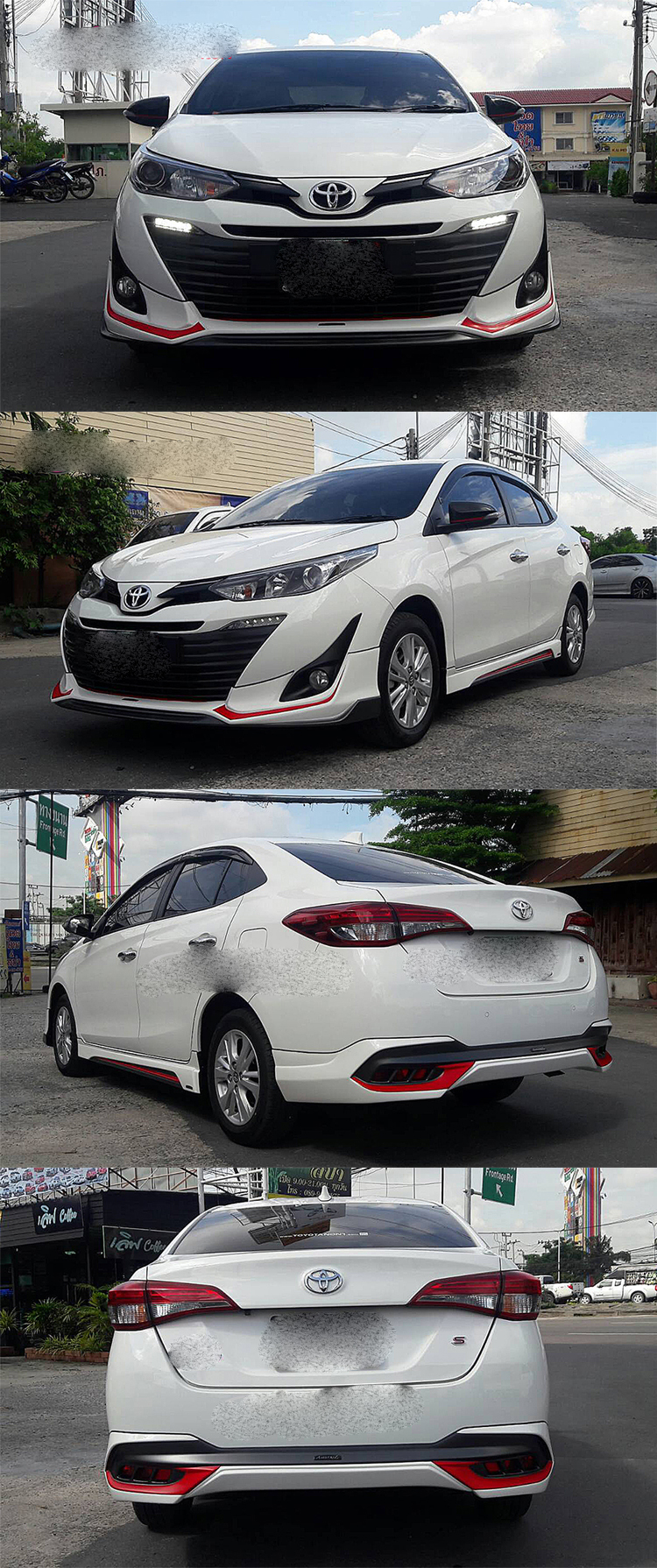 BODY LIP TOYOTA VIOS 2018 MẪU AMOTRIZ