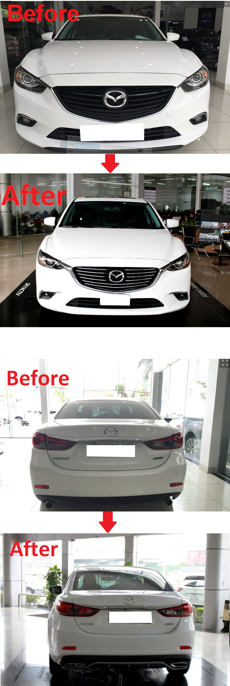 BỘ KIT NÂNG ĐỜI MAZDA 6 2015-2016 LÊN 2017