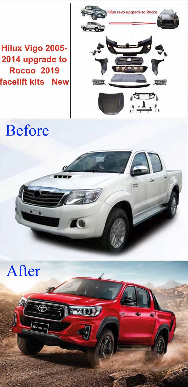 NÂNG ĐỜI TOYOTA HILUX 2005 - 2014 LÊN BẢN ROCCO 2019 