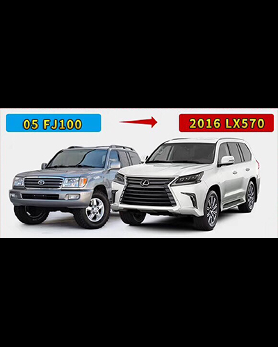 NÂNG ĐỜI TOYOTA LANDCRUISER 2005 LÊN LEXUS 570 2016