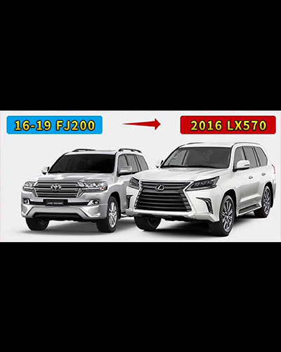 NÂNG ĐỜI TOYOTA LANDCRUISER 2016 - 2019 LÊN LEXUS 570 2016