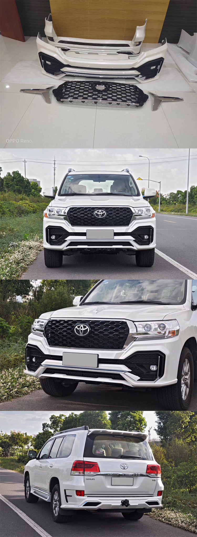 BODY KIT LAND CRUISER 2019 MẪU SPORT