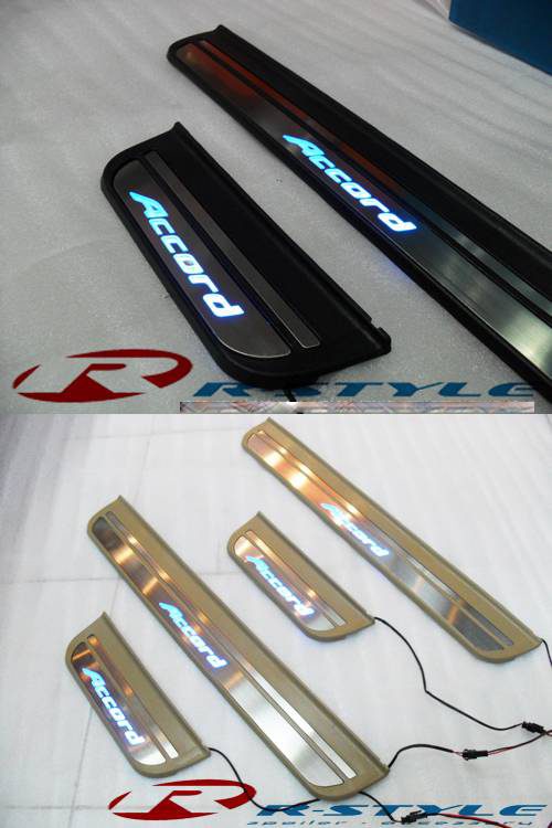 VIỀN BẬC CỬA CÓ LED ACCORD 2008