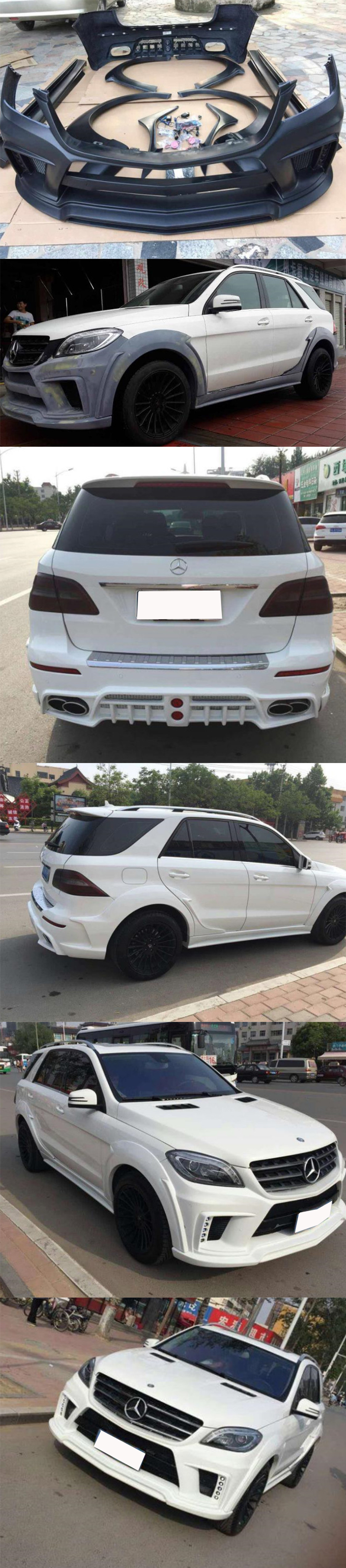 BODY KIT MERCEDES ML W164 2008-2011 MẪU WALD