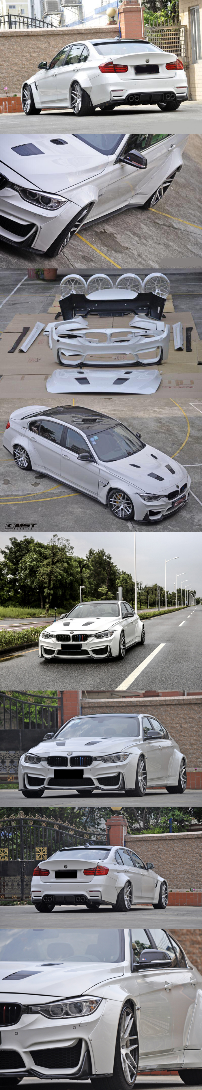 WIDE BODY KIT BMW F30 MẪU CM