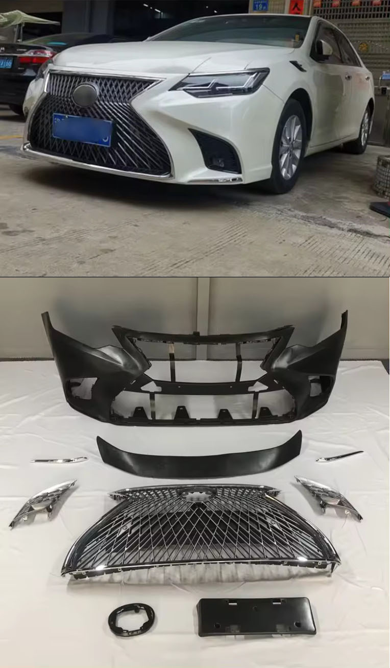 BODY KIT TRƯỚC TOYOTA CAMRY 2015 - 2018 MẪU LEXUS LS