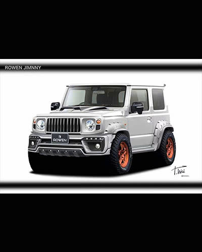 BODY KIT SUZUKI JIMNY MẪU R STYLE