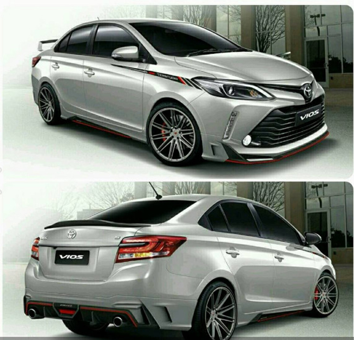 BODY KIT XE VIOS MẪU NKS